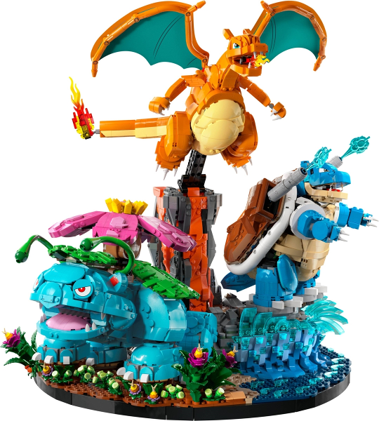 LEGO Pokémon - 72153 - Venusaur, Charizard and Blastoise