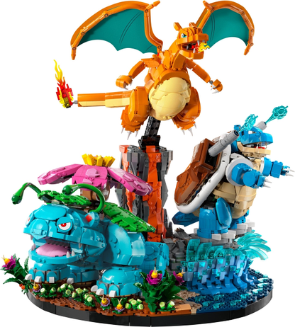 LEGO Pokémon - 72153 - Venusaur, Charizard and Blastoise