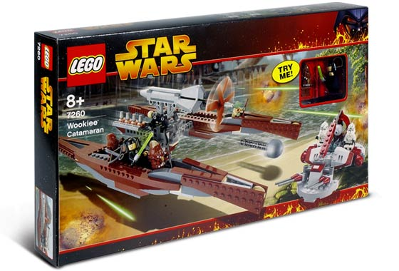 LEGO - Star Wars - 7260 - Catamaran Wookiee - USAGÉ / USED