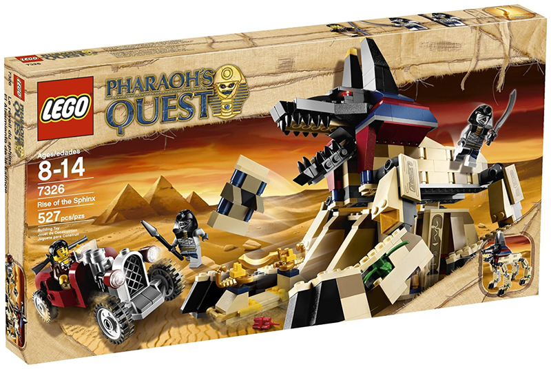 LEGO - La Quête du Pharaon - 7326 - L'Ascension du Sphinx - USAGÉ / USED