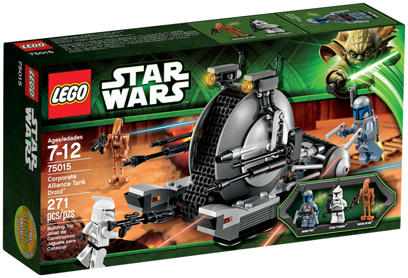 LEGO - Star Wars - 75015 - Droïde tank de l'Alliance des corporations