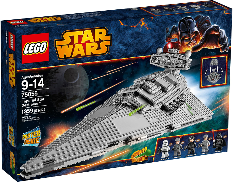 LEGO Star Wars - 75055 - Imperial Star Destroyer - BOITE OUVERTE, SACS SCEALED