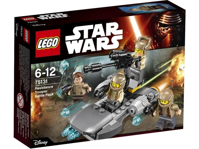 LEGO Star Wars - 75131 - Pack de combat des soldats de la Résistance
