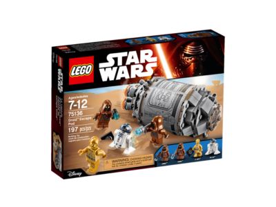 LEGO Star Wars - 75136 - Capsule d'évasion pour droïdes