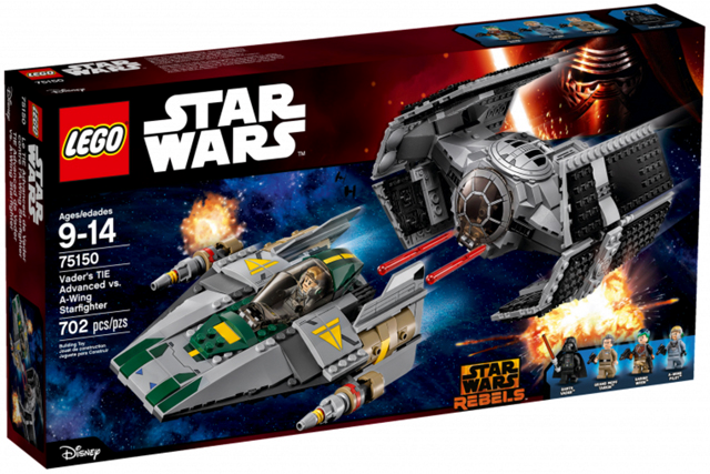 LEGO Star Wars - 75150 - Vader's TIE Advanced vs. A-Wing Starfighter