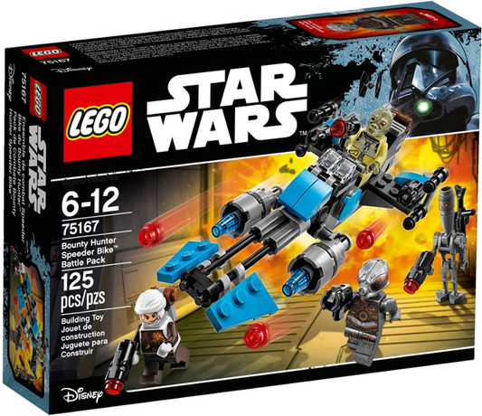 LEGO - Star Wars - 75167 - Pack de combat Bounty Hunter Speeder Bike