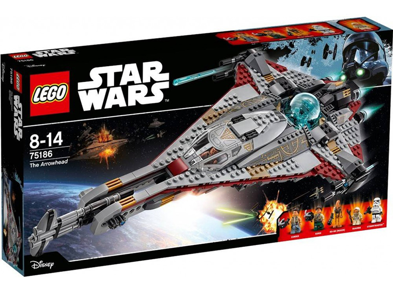 LEGO Star Wars - 75186 - La pointe de flèche - USAGÉ/USED