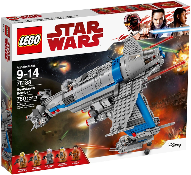 LEGO Star Wars - 75188 - Bombardier de la Résistance {Version Finch Dallow} - USAGÉ / USED