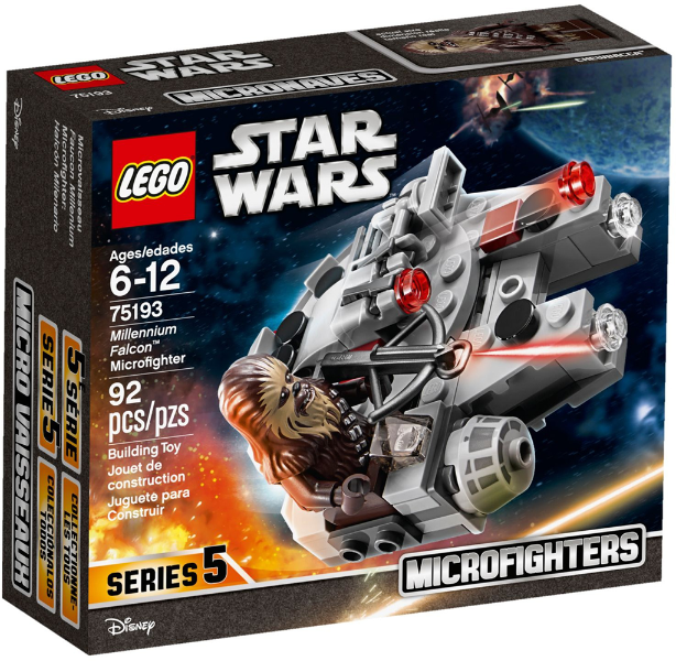 LEGO - Star Wars - 75193 - Microfighter Faucon Millenium