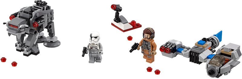 LEGO Star Wars - 75195 - Ski Speeder vs. First Order Walker Microfighters