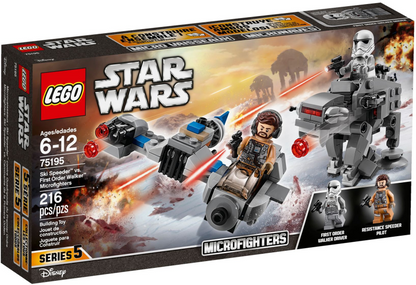 LEGO Star Wars - 75195 - Ski Speeder vs. First Order Walker Microfighters
