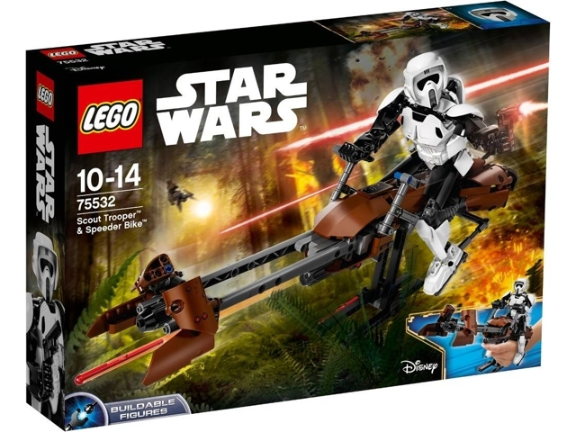 LEGO - Star Wars - 75532 - Scout Trooper et Speeder Bike