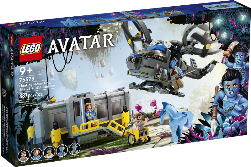 LEGO Avatar - 75573 - Montagnes flottantes : Site 26 &amp; RDA Samson - USAGÉ / USED