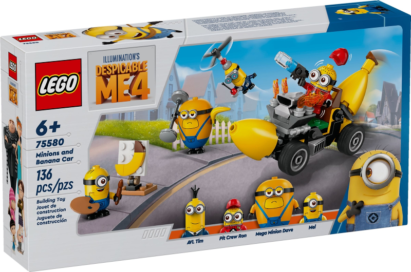 LEGO - Despicable Me - 75580 - Minions and Banana Car