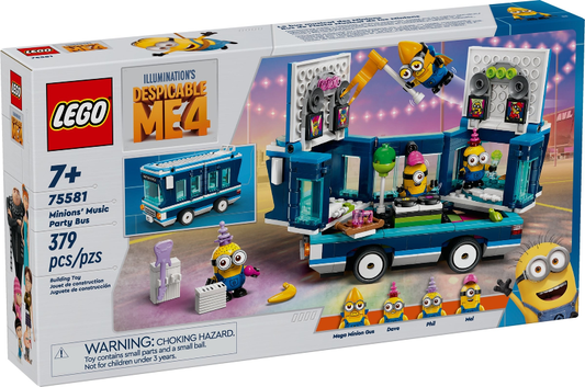LEGO - Moi, moche et méchant - 75581 - Le bus musical des Minions