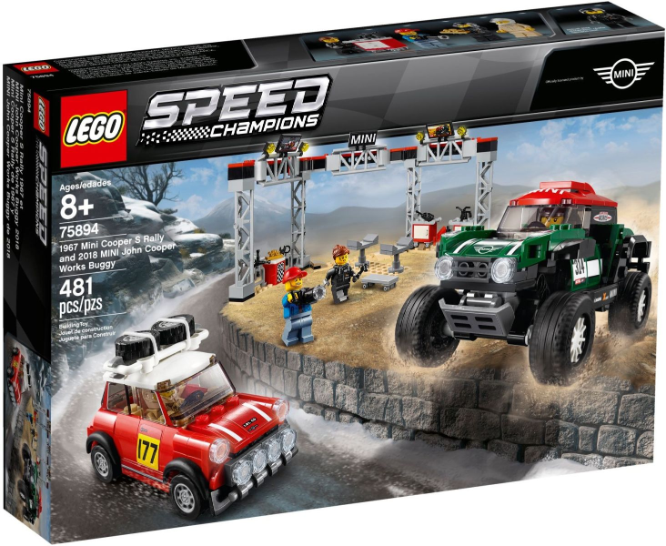 LEGO Speed Champions - 75894 - 1967 Mini Cooper S Rally and 2018 MINI John Cooper Works Buggy