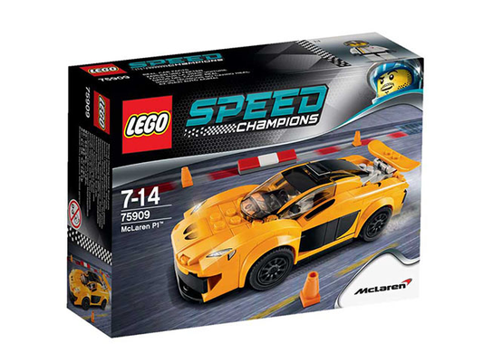 LEGO Speed Champions - 75909 - McLaren P1 - BOITE ENDOMMAGÉE