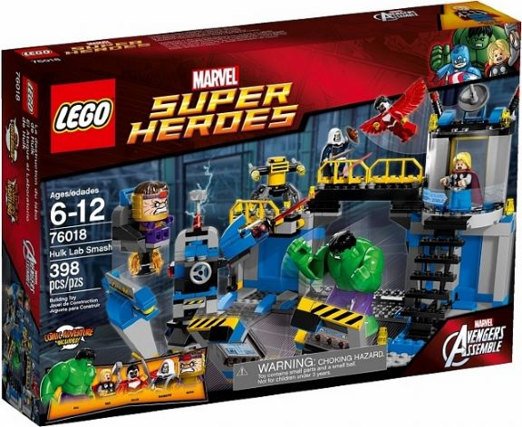LEGO Marvel - 76018 - Hulk Lab Smash - USAGÉ / USED