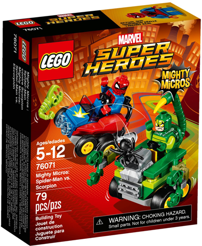 LEGO Marvel - 76071 - Mighty Micros: Spider-Man vs. Scorpion