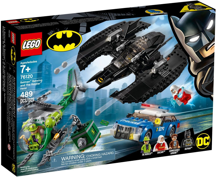 LEGO - DC - 76120 - Batman Batwing and The Riddler Heist