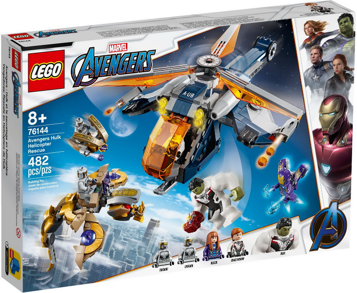 LEGO Marvel - 76144 - Avengers Hulk Helicopter Rescue
