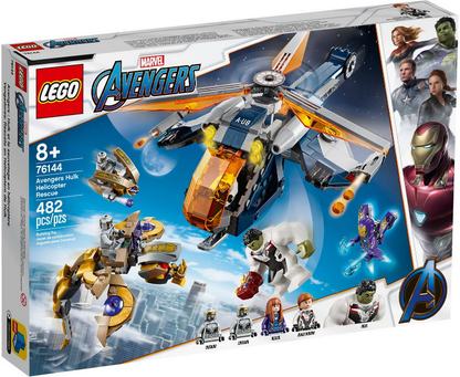 LEGO Marvel - 76144 - Avengers Hulk Helicopter Rescue