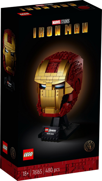 LEGO - 76165 - Casque Iron Man - USAGÉ / USED