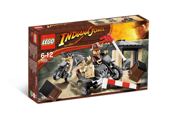 LEGO Indiana Jones - 7620-1 - La poursuite en moto d'Indiana Jones
