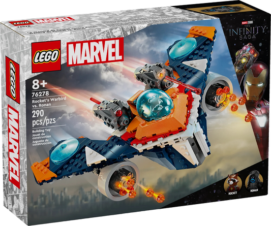 LEGO - Marvel - 76278 - Rocket's Warbird vs. Ronan