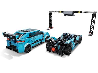 LEGO Speed Champions - 76898 - Formula E Panasonic Jaguar Racing GEN2 Car & Jaguar I-PACE eTROPHY
