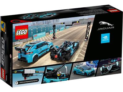 LEGO Speed Champions - 76898 - Formula E Panasonic Jaguar Racing GEN2 Car & Jaguar I-PACE eTROPHY