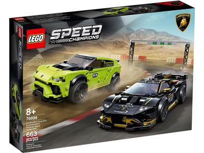 LEGO Speed ​​Champion - 76899 - Lamborghini Urus ST-X et Huracán Super Trofeo EVO