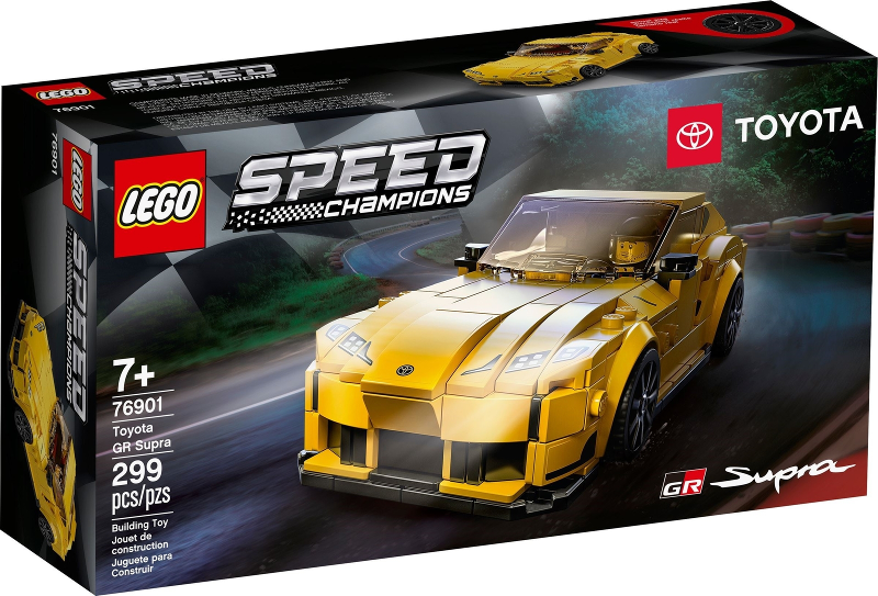 LEGO - Speed ​​Champions - 76901 - Toyota GR Supra - USAGÉ / USED