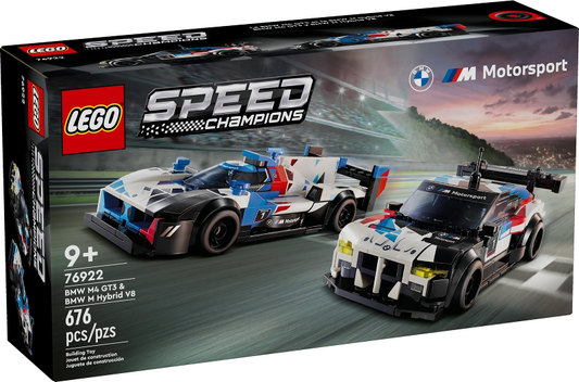 LEGO Speed Champions - 76922 - BMW M4 GT3 & BMW M Hybrid V8