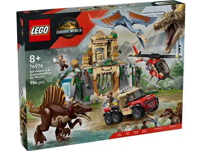 LEGO Jurassic World - 76976 - Spinosaurus & Quetzalcoatlus Air Mission