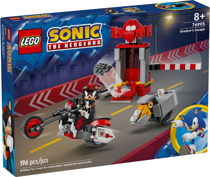 LEGO Sonic The Hedgehog - 76995 - Shadow's Escape - Open box, Sealed bags