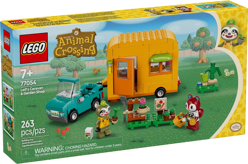 LEGO Animal Crossing - 77054 - La caravane et le magasin de jardin de Leif