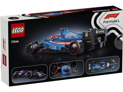 LEGO Speed Champions - 77246 - Formula 1 Cash App VCARB 01 F1 Race Car