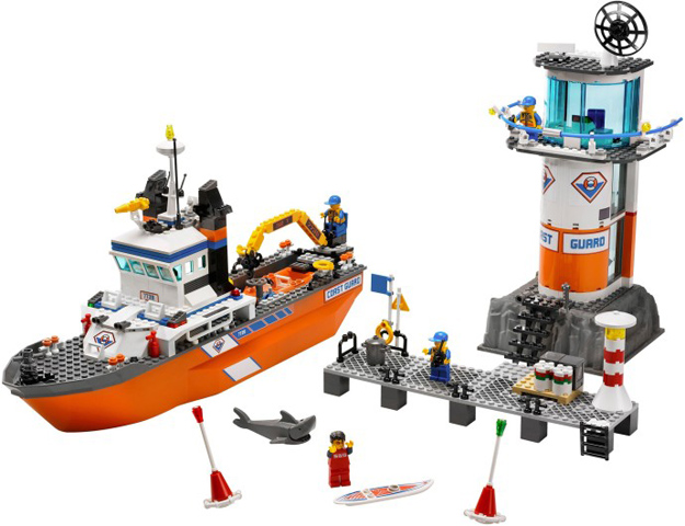 LEGO City - 7739 - Coast Guard Patrol Boat & Tower