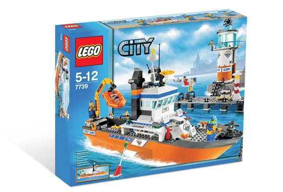 LEGO City - 7739 - Coast Guard Patrol Boat & Tower