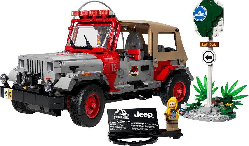LEGO Jurassic World - 77984 - Jurassic Park Jeep Wrangler