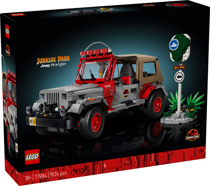 LEGO Jurassic World - 77984 - Jurassic Park Jeep Wrangler