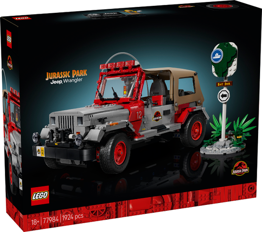 LEGO Jurassic World - 77984 - Jurassic Park Jeep Wrangler