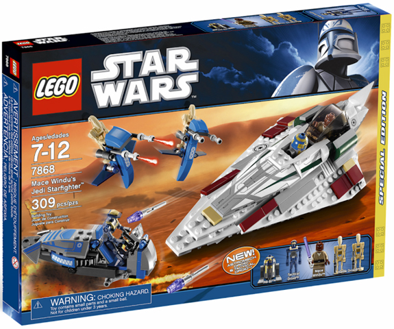 LEGO Star Wars - 7868 - Mace Windu's Jedi Starfighter