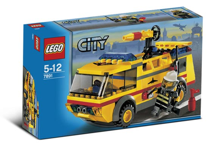 Lego City 7891 - Camion de pompiers de l'aéroport