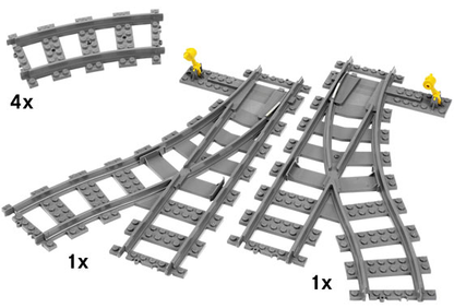 Lego City - 7895 - Switching Tracks - Boîte endommagé