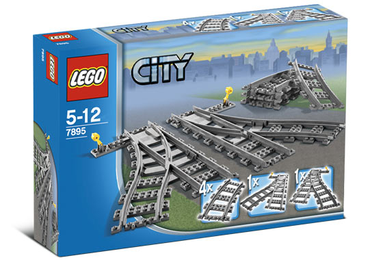 Lego City - 7895 - Switching Tracks - Boîte endommagé