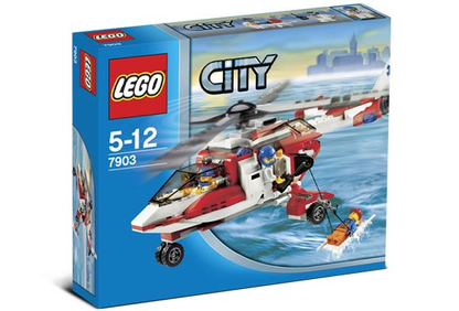 Lego City 7903 - L'hélicoptère de sauvetage