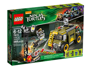 LEGO - Turtle Van Takedown - 79115 - Turtle Van Takedown