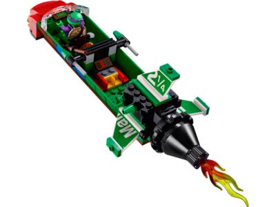 LEGO Tortues Ninja - 79120 - T-Rawket Sky Strike - USAGÉ/USED